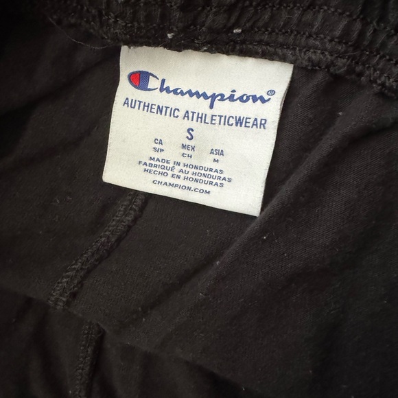 Champion Black Slim Fit Sweatpants - Picture 2 of 2